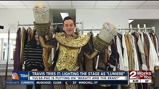 Travis Tries It: Beauty and the Beast Costume