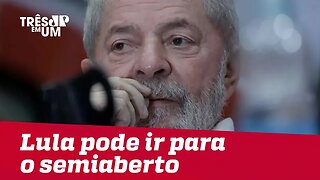 Ex-presidente Lula pode progredir para o regime semiaberto, diz MPF