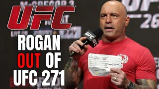 Joe Rogan OUT Of UFC 271 Commentary | Scheduling Conflict, Or Did Woke ESPN Demand This?