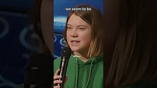 Greta Thunberg in Davos