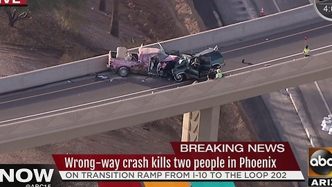 PD: 2 people dead after multi-car crash in Phoenix