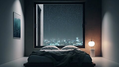 15 Minutes of Gentle Night Rain | Rain Sounds Reduce Anxiety, Sleep and Meditation