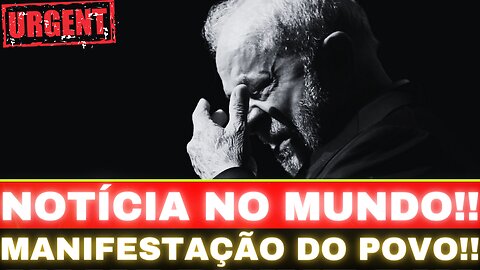 URGENTE!! MANIFESTAÇÃO AGORA!! POVO SE REVOLTA!!