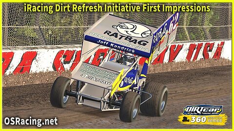 iRacing Dirt Refresh Initiative First Impressions - 360 Sprint Car - #iracingdirt #dirtracing