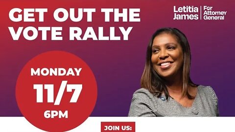 The Brooklyn #GOTV rally for @TishJames 11/7/22 Parkside Plaza