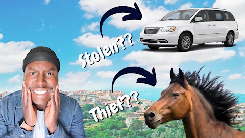 Kids Videos: A Horse Boy Stole My Minivan! (Shocking!!!)