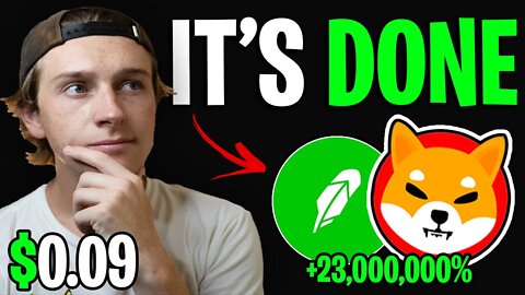 SHIBA INU COIN 🔥 ROBINHOOD LISTING FINALLY CONFIRMED! CEO HAS SPOKEN! 🚨 SHIBA PRICE PREDICTION