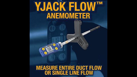 YJACK FLOW Anemometer 67069– Winner of 2024 Dealer Design Awards in the Electronics Category