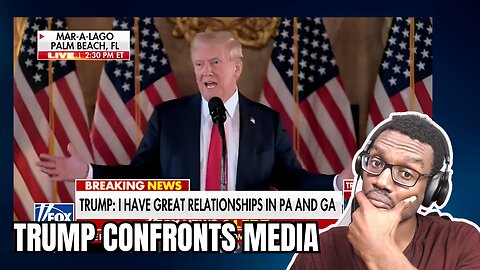 Trump Confronts Media During Successful Press Conference