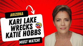 Kari Lake WRECKS Katie Hobbs #maga #karilake #usa