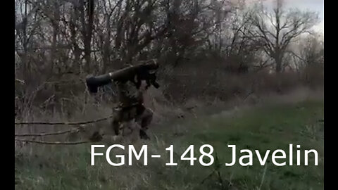 Ukrainian War: Combat Footage of a Javelin in Action