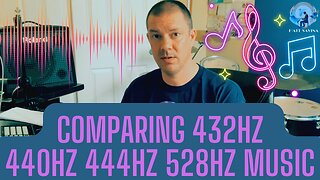 Comparing 432hz|440hz|444hz (528hz) Music #432hz #frequency #music #444hz #528hz #440hz #comparison