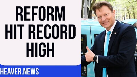 Reform Reach Record High As Tories COLLAPSE