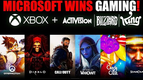 MICROSOFT ACQUIRES ACTIVISION BLIZZARD! Will Call of Duty Go Exclusive!
