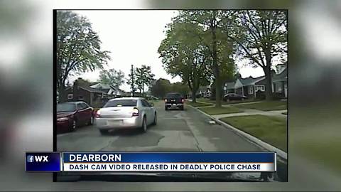Police release shocking video of car chase that ended at Beaumont Oakwood Hospital