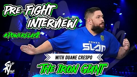 Duane Crespo Power Slap 2 Pre-Fight Interview Against Cody Cox