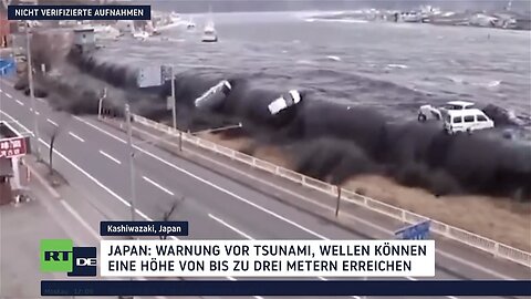 Erdbeben in Japan: Warnung vor Tsumani