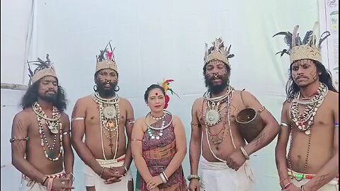 Indian adivasi culture festival
