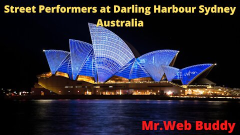 Street Performers at Darling Harbour Sydney Australia