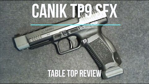 CANiK TP9 SFx 9mm Match Pistol Tabletop Review – Episode #202020