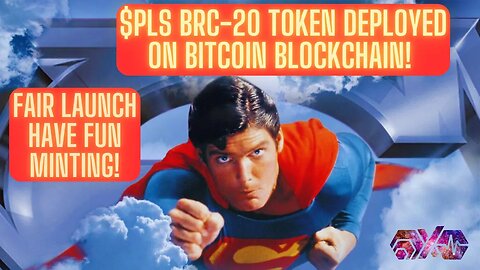 $PLS BRC-20 Token Deployed On Bitcoin Blockchain! Fair Launch Have Fun Minting!