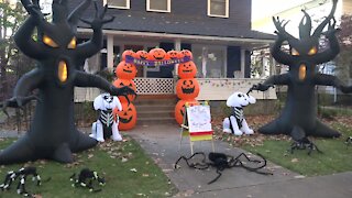 A different kind of Halloween on Harrison Boulevard in Boise