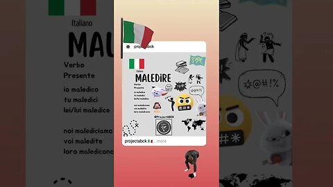 🇮🇹 Maledire