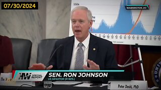 MurTech: Sunfellow - U.S. Senator Ron Johnson Declares His Ferocious Commitment To Investigating ALL VACCINES!