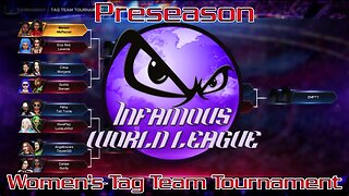 WWE 2k23 IWL's Preseason Women's Tag Team Tournament