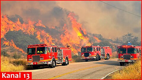 Raging park fire grows to California's 6th largest wildfire ever