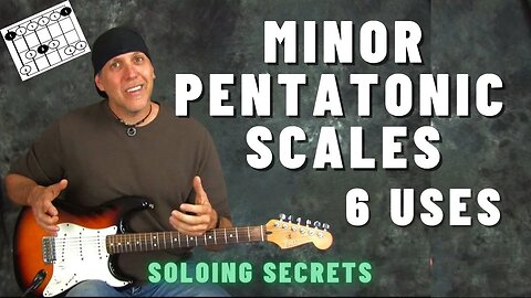 6 uses for Minor Pentatonic Scales - Must Know Guitar Soloing Secrets