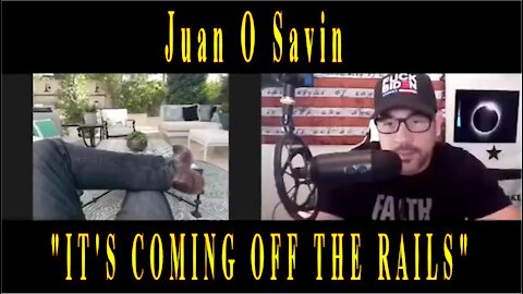 Juan O Savin "IT'S COMING OFF THE RAILS" [mirrored]