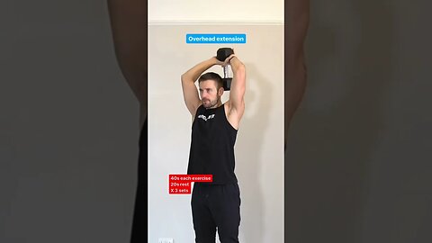 TRICEP BLASTER! (Full length on my channel!)