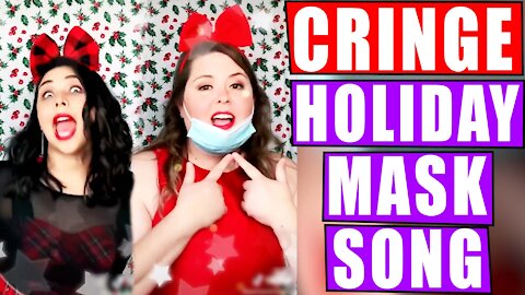 CRINGE Holiday Mask Song Challenge – Libs of TikTok