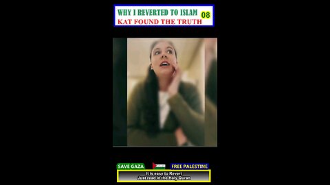 WHY DID SHE REVERT TO ISLAM - JUST LISTEN 08 #why_islam #whyislam #whatisislam #whychristianity