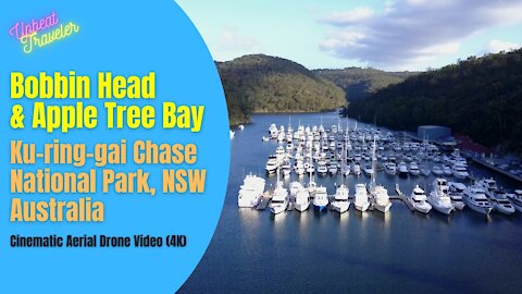 Bobbin Head, Ku-ring-gai Chase National Park, NSW, Australia - Cinematic Aerial Drone Video