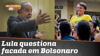 Lula chama Moro de mentiroso e põe em dúvida facada em Bolsonaro