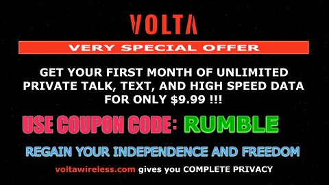 VOLTA INDEPENDENCE IS COMPLETE PRIVACY