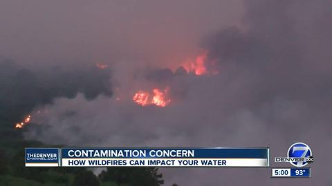 Colorado wildfires could contaminate drinking water