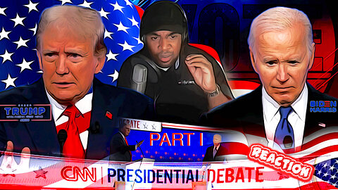 Trump vs Biden 2024 PRESIDENTIAL DEBATE 01-Part II: Individual Perspective's True Reaction (Continues)