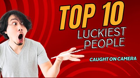 Luckiest People Caught On Camera | Moments Of Perfect Timing !