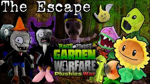 Plants vs. zombies plushie Attack ep 3: The Escape!