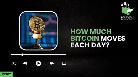 How Much Bitcoin Moves Each Day?