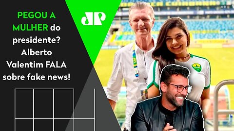 "PEGUEI A FAMA SEM IR PRA CAMA!" Alberto Valentim FALA de RUMOR com mulher do presidente do Cuiabá!