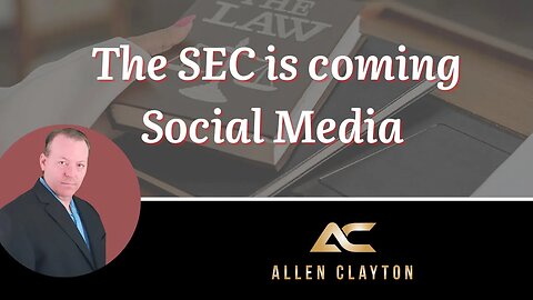 The SEC and Social media. Who is behind Financial YouTube