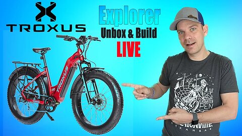LIVE Unbox and Chat: Troxus Explorer Fat Tire Ebike