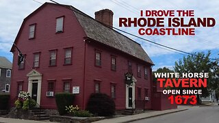 RHODE ISLAND: I Drove The (Surprisingly Long) Coastline - Toured Bristol, Newport & Westerly