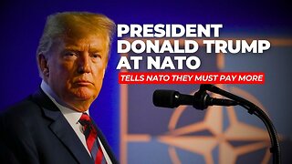 President Trump EXPOSES NATO's Weakness