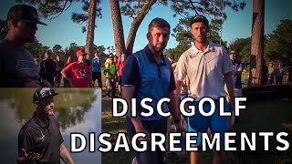 FRUSTRATED DISC GOLFERS HAVING CONTROVERSIAL RULE DISPUTES WITH OTHER PLAYERS & TDs *COMPILATION*