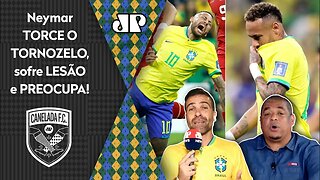 "A IMAGEM É FORTE! O Neymar SAIU CHORANDO, e a INFORMAÇÃO é que..." LESÃO gera DEBATE na Seleção!